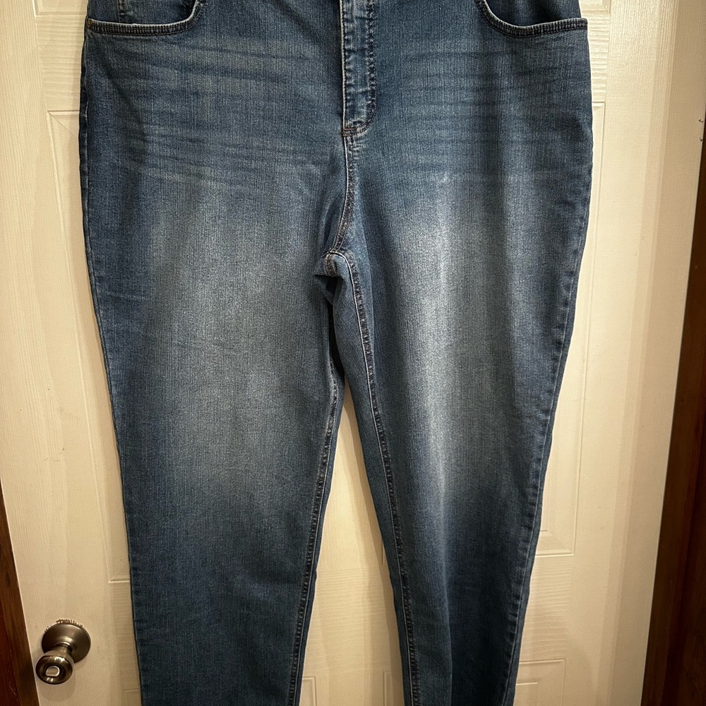 Terra & sky straight leg jeans